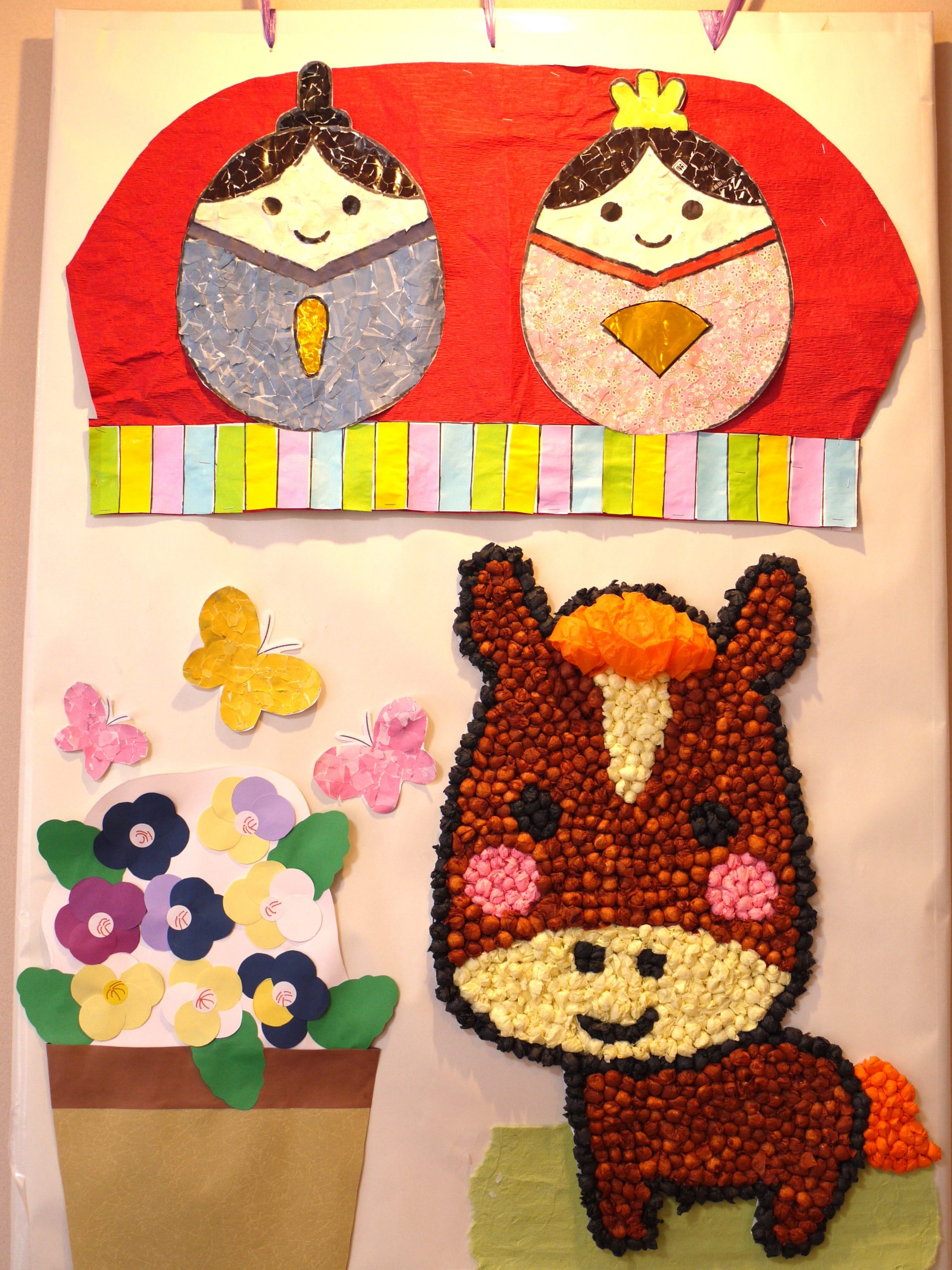 精神科作業療法　桃の節句