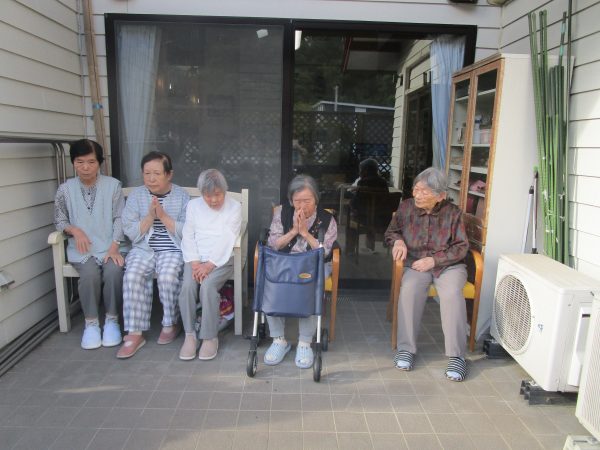 お盆（送り火）